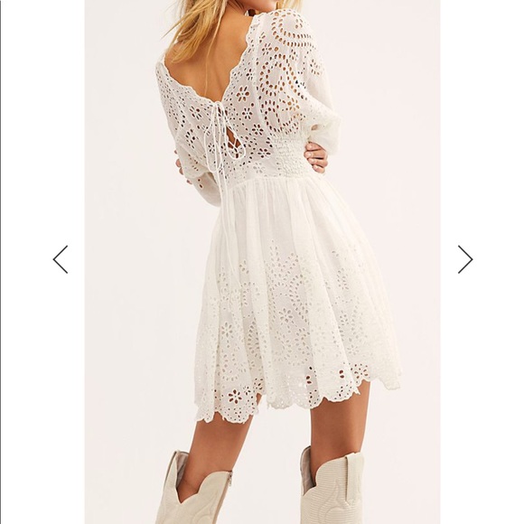 Free People Lottie Ivory Dress - Picture 2 of 9